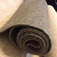  Войлок чистошерстяной грубошерстный юртовый, подхомутный, 100% шерсть от фабрики RUШER