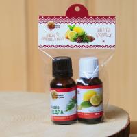 Набор масел  "Банные Традиции" 2*15 мл (кедр, лимон)   в Новосибирске