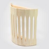 Абажур угловой полукруглый (липа)  от фабрики RUШER