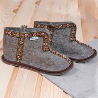 Бурочки  войлочные БУРУНДУК универсальные  низкие, тесьма в ассортименте в Новосибирске