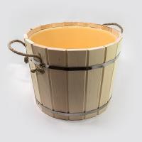 Запарник 16л с пластик.вставкой (липа) СК от фабрики RUШER