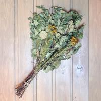 Веник березовый с пижмой (в упаковке) от фабрики RUШER