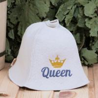 Шапка для бани и сауны женская Queen