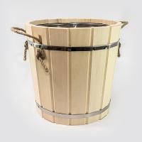 Запарник 12л с нерж.вставкой (липа) СК от фабрики RUШER