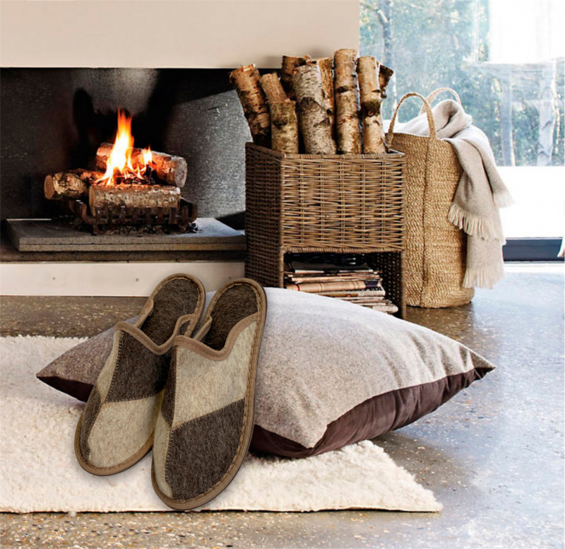 Как ухаживать за тапочками из овечьей шерсти?..