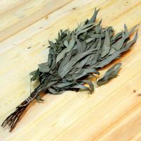 Веник для бани эвкалиптовый в упаковке от фабрики RUШER