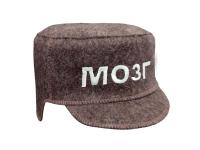 Шапка для бани и сауны мужская Кепка Мозг, 100% шерсть