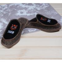 Тапочки войлочные мужские БУРУНДУК закрытые 'TIGER', 100% шерсть в Новосибирске