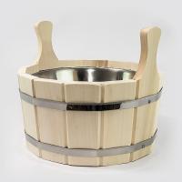 Шайка 5л с нерж.вставкой (липа) СК от фабрики RUШER