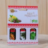 Набор масел "Банные Традиции" 3*15 мл (пихта, эвкалипт, мята)  в Новосибирске