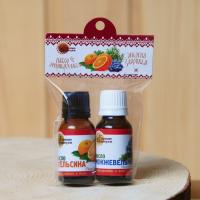 Набор масел  "Банные Традиции" 2*15 мл (апельсин, можжевельник)    в Новосибирске