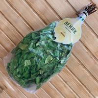 Веник для бани березовый большой в упаковке от фабрики RUШER