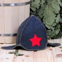 Шапка для бани и сауны  малая Буденовка