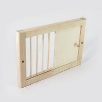 Вент. решетка с задвижкой большая (липа) СК от фабрики RUШER