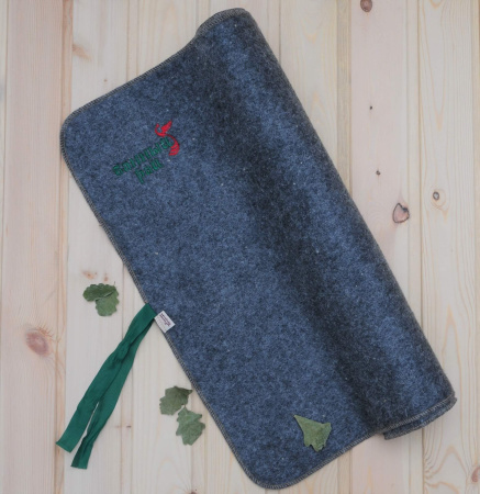 Лежак для бани Банный рай, полушерсть, 180*60 см в Новосибирске