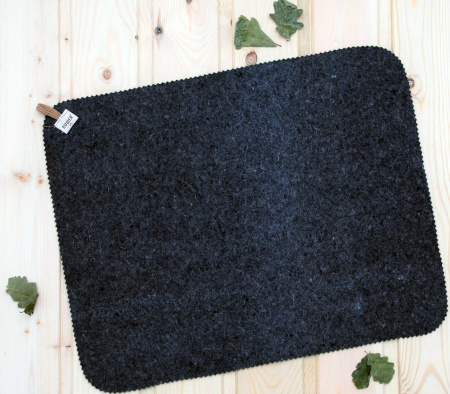 Коврик для бани Универсальный, войлок 100%, 48*38 см в Новосибирске