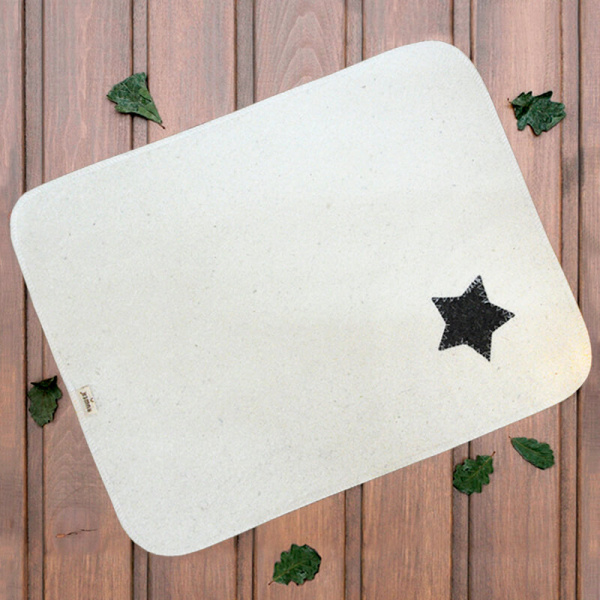 Коврик для бани Знамя, войлок 100%, 48*38 см в Новосибирске