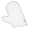 Рукавица для бани войлочная Классика белая