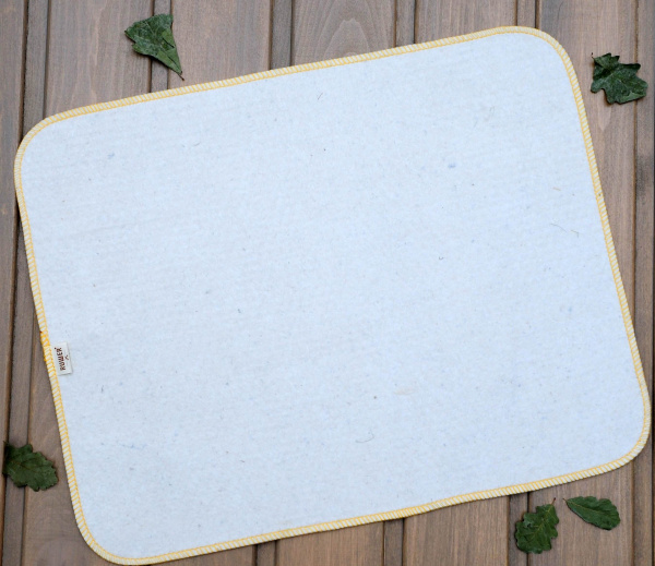 Коврик для бани Холи, войлок 100%, 48*38 см в Новосибирске